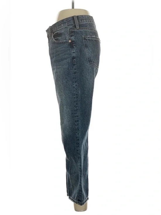 Pistola Lexi Mid Rise Bowed Straight Leg Jeans  Petite 27P - Picture 11 of 12